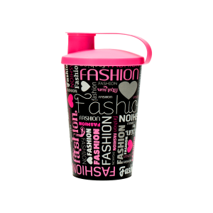 Vaso C/Tapa Deco Fashion