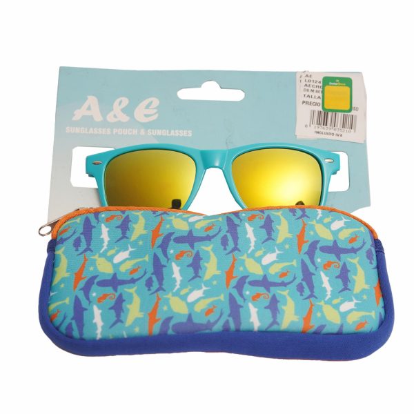 Set De Lentes Tiburón Verde AE