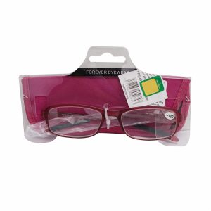 Lentes De Lectura Con Estuche Rojo FOREVER EYEWEAR