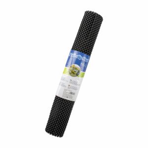Alfombra De Baño Antideslizante Color Negro HAOMEI