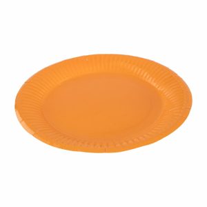 Platos Desechables Multiusos Naranja PARTY