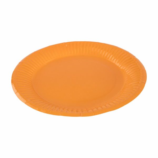Platos Desechables Multiusos Naranja PARTY
