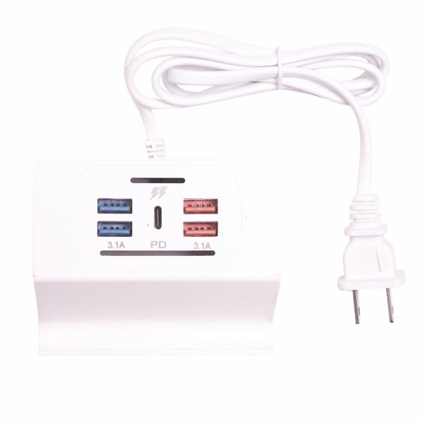 Cargador Usb 4 Puertos Usb 1 Puerto Tipo C KOOME