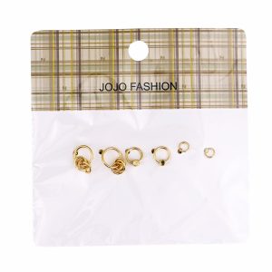 Pack De Aretes Aros Tamaño Surtidos JOJO FASHION