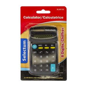 Calculadora De 8 Dígitos Con Batería Solar LPS