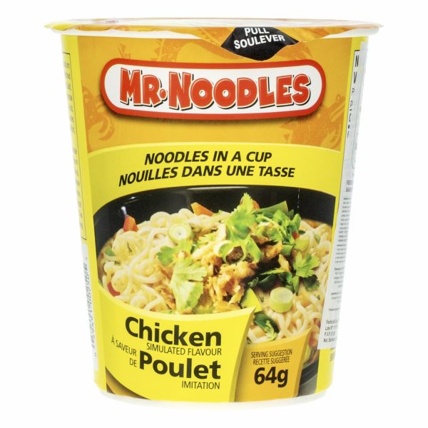 Fideos Instantáneos En Copa Sabor A Pollo MR. NOODLES