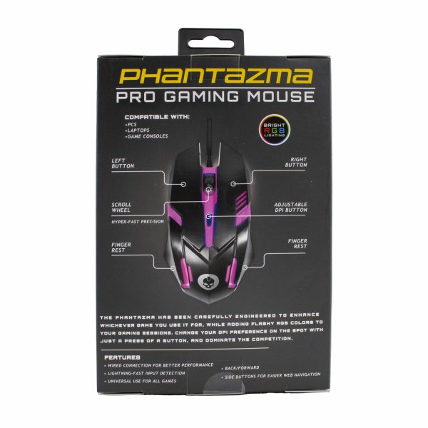 Mouse Led Profesional Para Juegos CHARGE WORX - Image 2