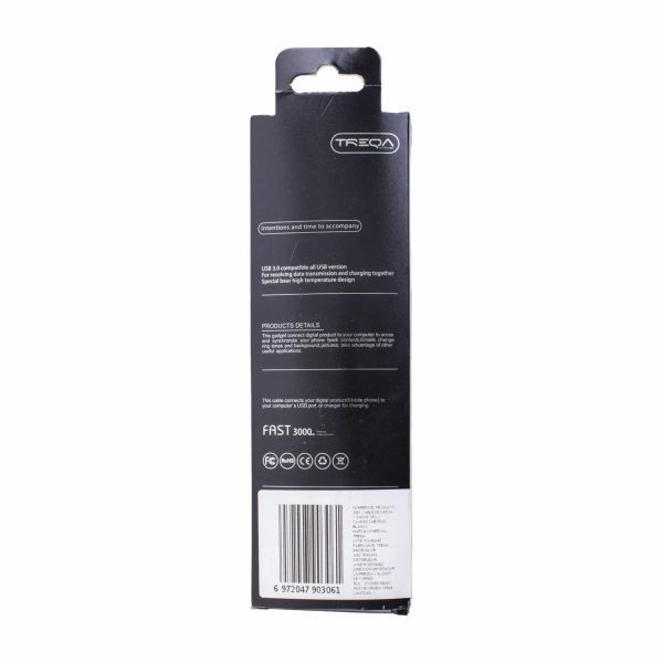Cable Tipo C Blanco TREQA - Image 2