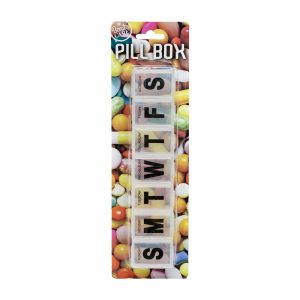 Pastillero Para 7 Días En Español Para Viaje BONITA HOME