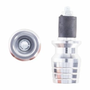 Extensión De Manubrio De Moto Color Plata TAEKO