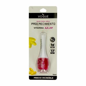 Base Para Uñas Procrecimiento Con Vitamina A, E Y B7 VOGUE