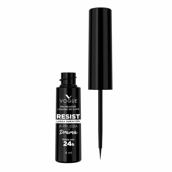 Delineador de Ojos Resist Líquido Negro VOGUE