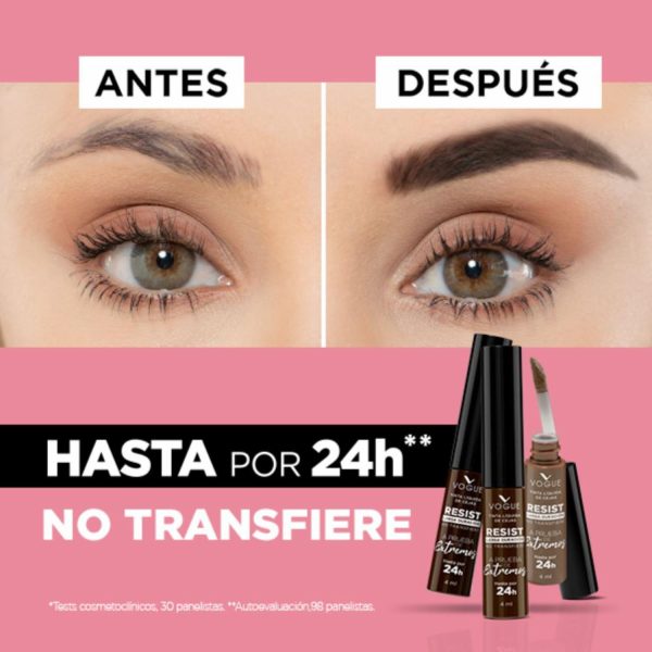 Tinta de Cejas Resist 24 Horas Tono Café VOGUE - Image 6