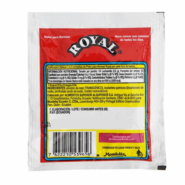 Polvo Para Hornear Listo ROYAL - Image 3