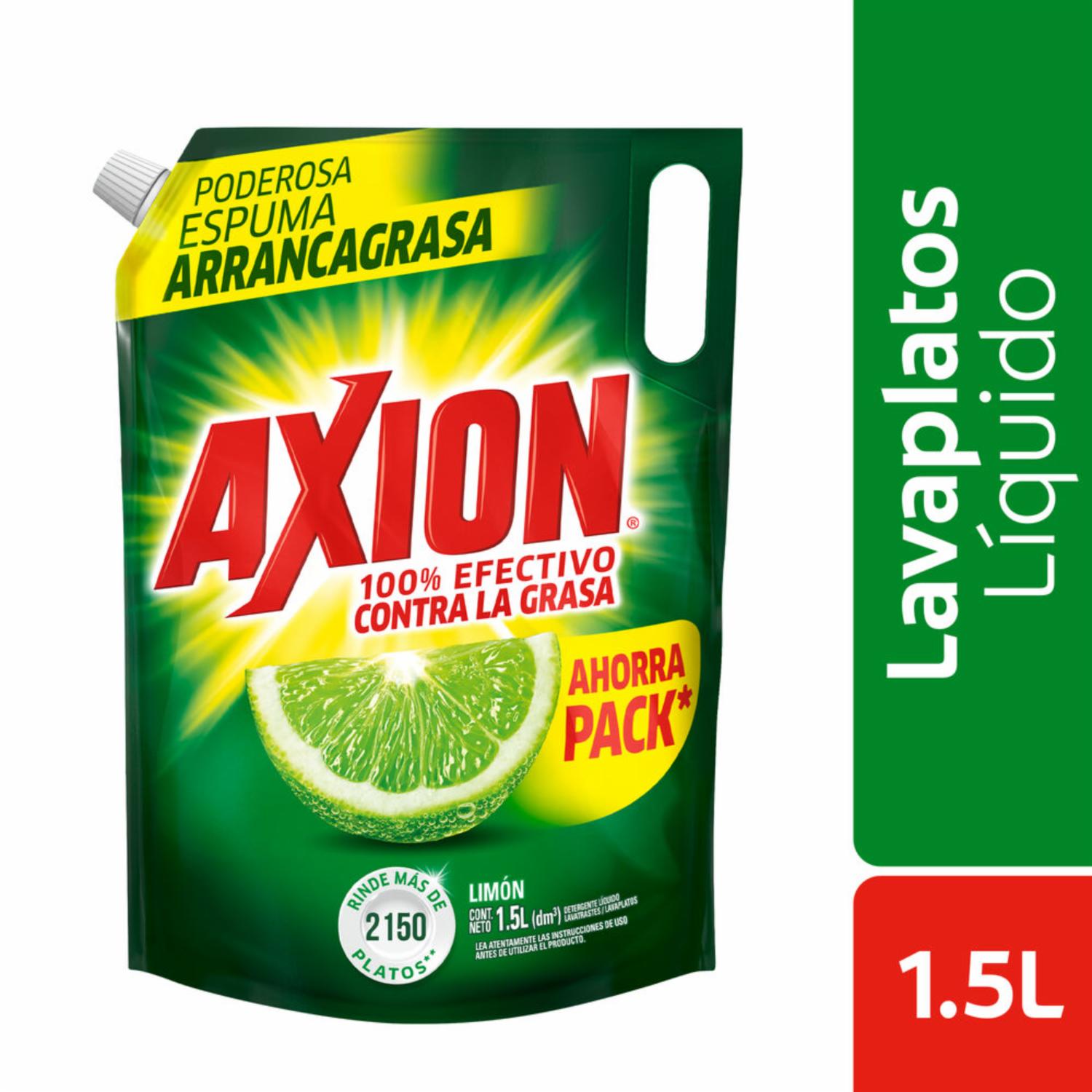 AXION LAVAVAJILLA LQ. LIMON 1500 ML