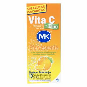 Vitamina C Zinc Naranja 1 G Sd MK