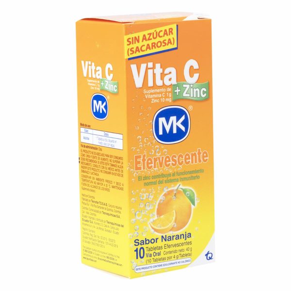 Vitamina C Zinc Naranja 1 G Sd MK - Image 4