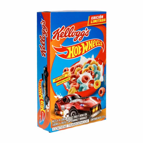 Cereal De Maíz, Trigo Y Avena Sabores Frutales HOT WHEELS - Image 4