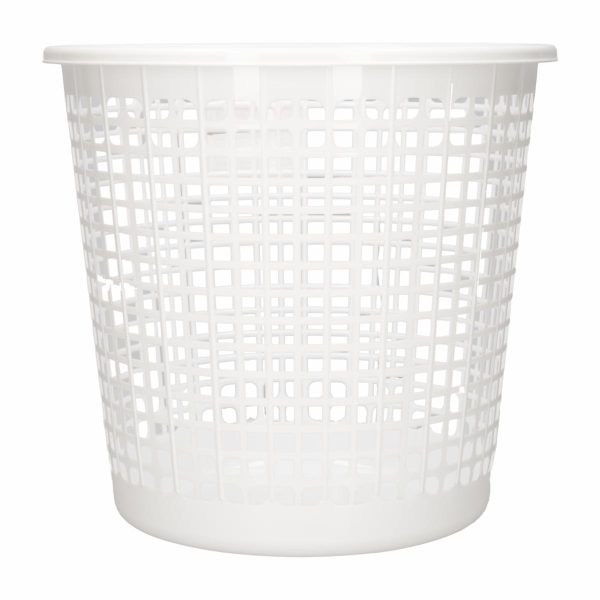 Papelera Acanalada Blanca ESTRA