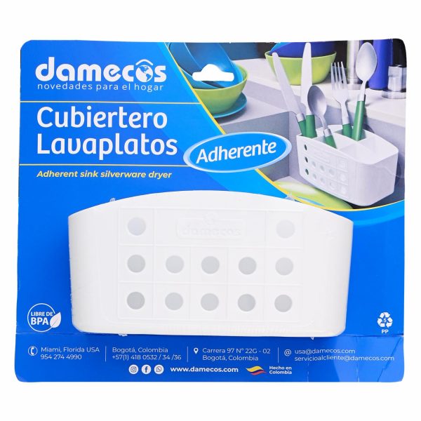 Cubiertero Lavaplatos Adherente DAMECOS