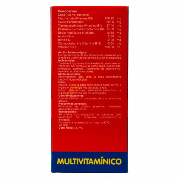 Jarabe Multivitamínico COMPLEJO B - Image 3