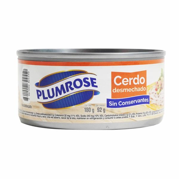 Cerdo Desmechado En Lata PLUMROSE