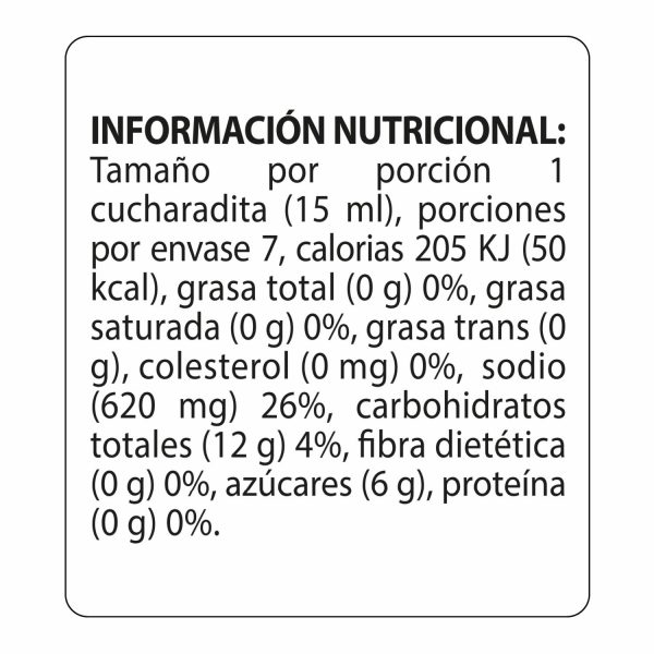 Salsa China De Soya ORIENTAL - Image 2