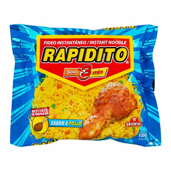 Fideo Instantáneo Rapidito Sabor A Pollo ORIENTAL
