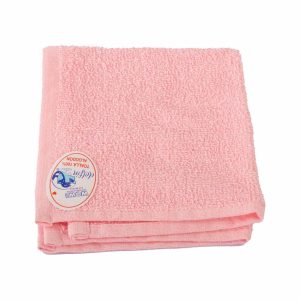 Toalla De Cara Colegial Rosado Mini DELFÍN