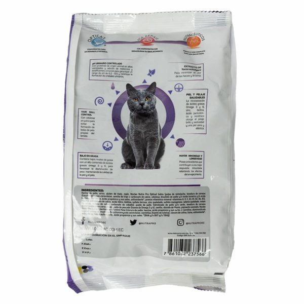 Alimento Para Gatos Vitality Bajo En Grasa NUTRAPRO - Image 2