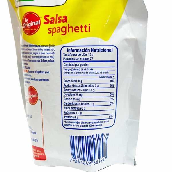 Salsa Spaguetti Clásica LA ORIGINAL - Image 2