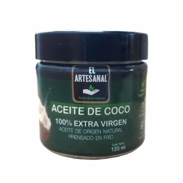 Aceite De Coco 100% Extra Virgen Prensado En Frío EL ARTESANAL - Image 4