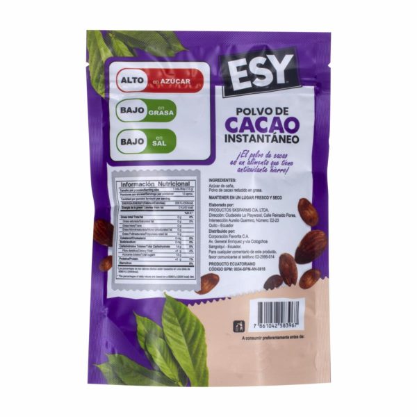 Cocoa En Polvo Instantáneo ESY - Image 2