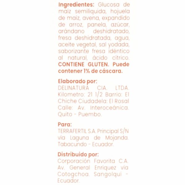 Barra De Cereal Con Frutos Rojos ESY - Image 2