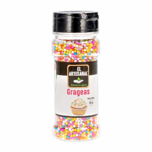 Grageas De Colores En Frasco EL ARTESANAL