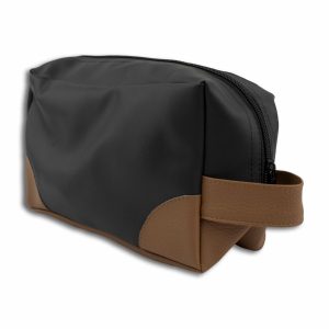Neceser Negro De Tela Con Papel Y Tijera TELA PAPEL Y TIJERA