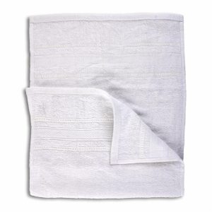 Toalla De Tocador Diseño Albizu Blanco CASAMIGA