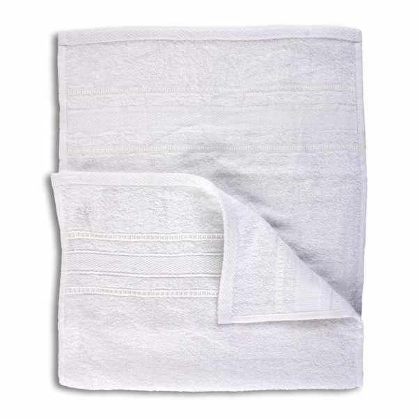 Toalla De Tocador Diseño Albizu Blanco CASAMIGA