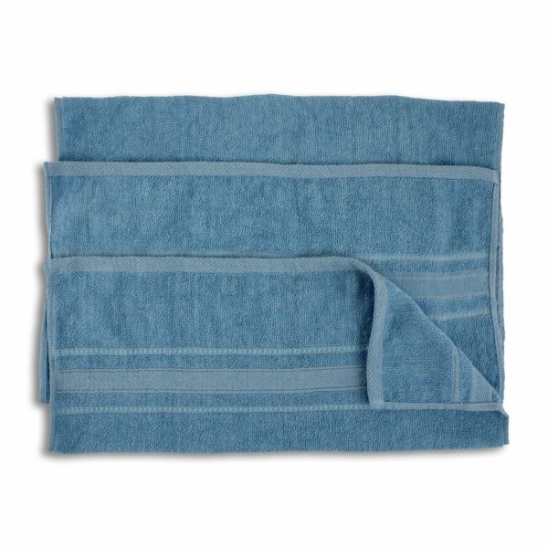 Toalla De Baño Diseño Albizu Celeste CASAMIGA