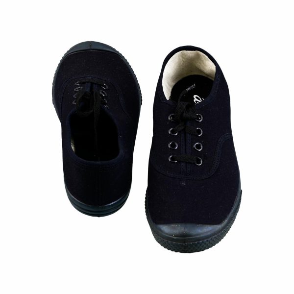 Zapato De Lona Negro ANATOM - Image 3