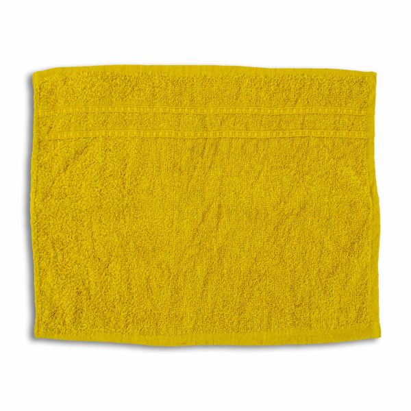Toalla De Cara Diseño Albizu Amarillo CASAMIGA