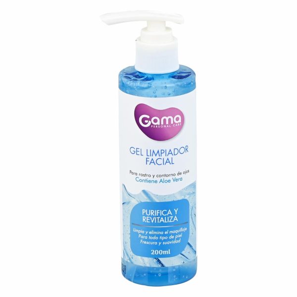 Limpiador Facial En Gel Con Aloe Vera GAMA