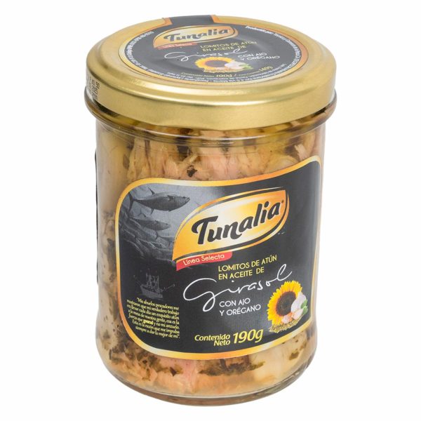 Atún Gourmet Con Ajo Y Orégano TUNALIA - Image 3