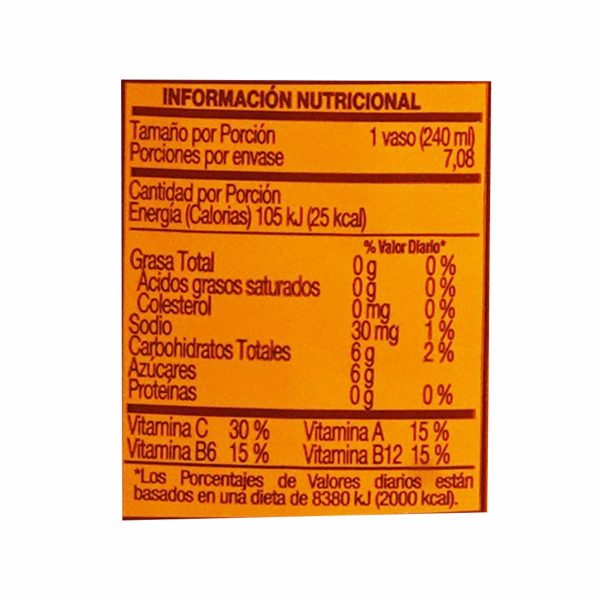 Bebida De Naranja Punch CIFRUT - Image 2
