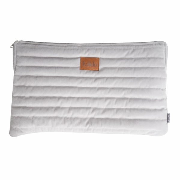 Estuche Para Laptop Velvet Plata KÁLIDO