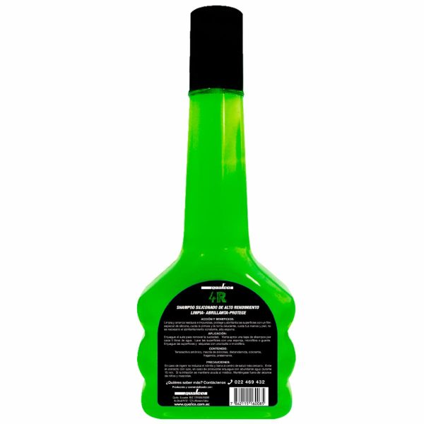 Shampoo Para Auto Siliconado 4R QUALCO - Image 2