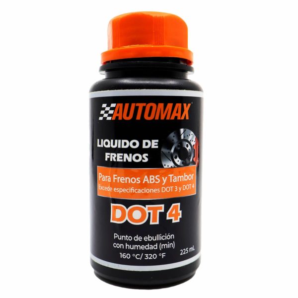 Liquido De Frenos Dot 4 AUTOMAX