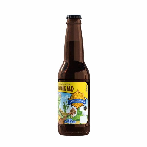 Cerveza Artesanal Rubia Tortuga Pale Ale 5.1% Vol. Alc. CAMINO DEL SOL - Image 3