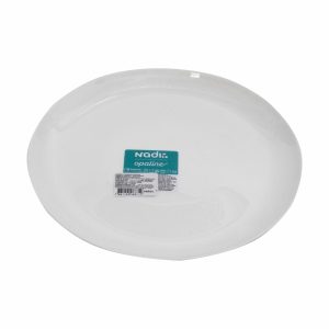 Plato Llano Color Blanco NADIR