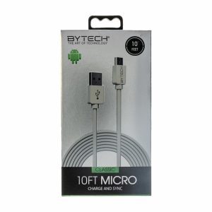 Cable Micro Usb Blanco BYTECH